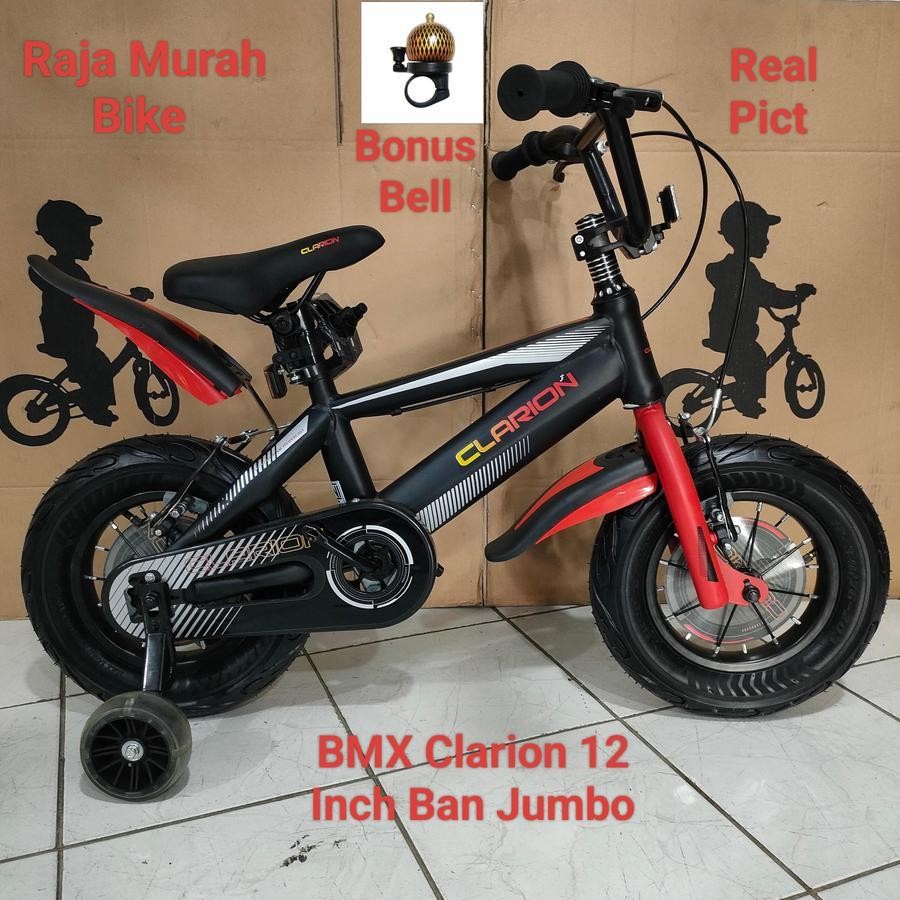 Sepeda Anak Laki Laki BMX 12 Inch Clarion 8503 Ban Jumbo Sepeda Anak Bmx Clarion 8503 12 Inch