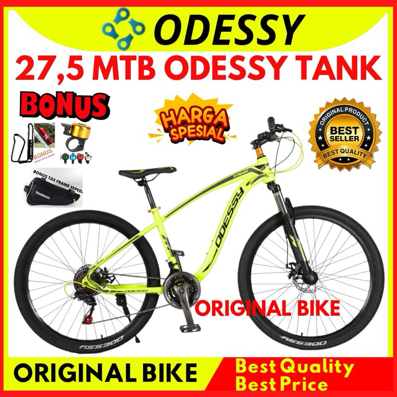 TREA Sepeda Gunung 27.5 MTB ODESSY TANK Terbaru