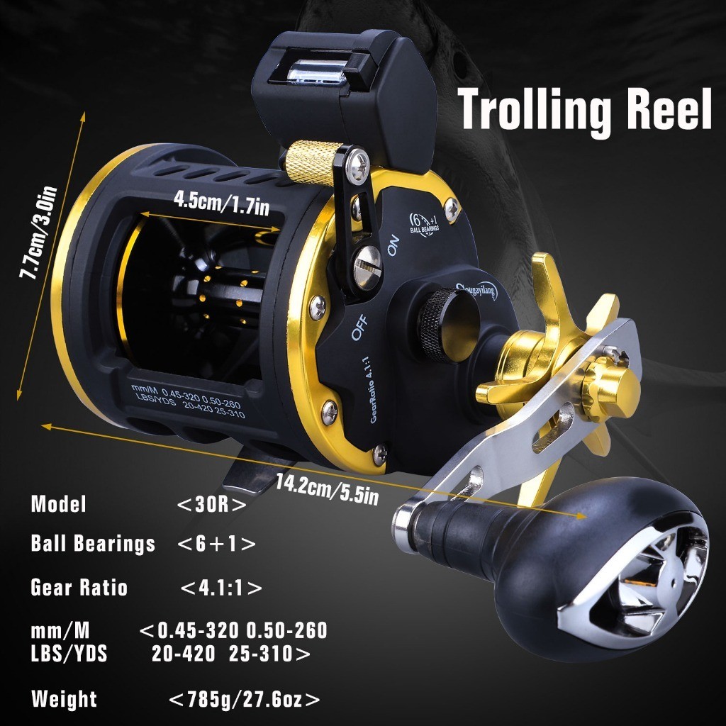 ID SOUGAYILANG PRODUK BARU WARNA MACARON BAITCASTING FISHING REEL 7.2: 1/4.1:1 SPOOL ALUMINIUM
