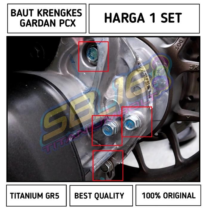 BAUT GARDAN VARIO/PCX TITANIUM