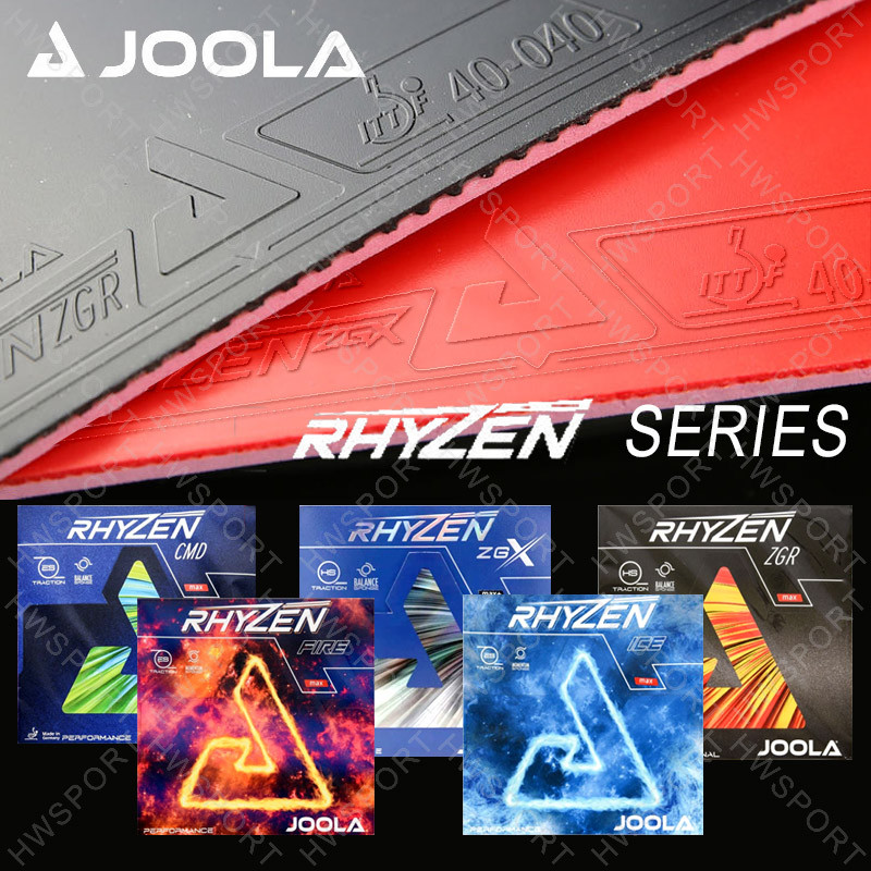 Joola Rhyzen Series Table Tennis Rubber Professional Rhyzen Cmd Zgr Ice Fire Zgx Non-Sticky Sheet