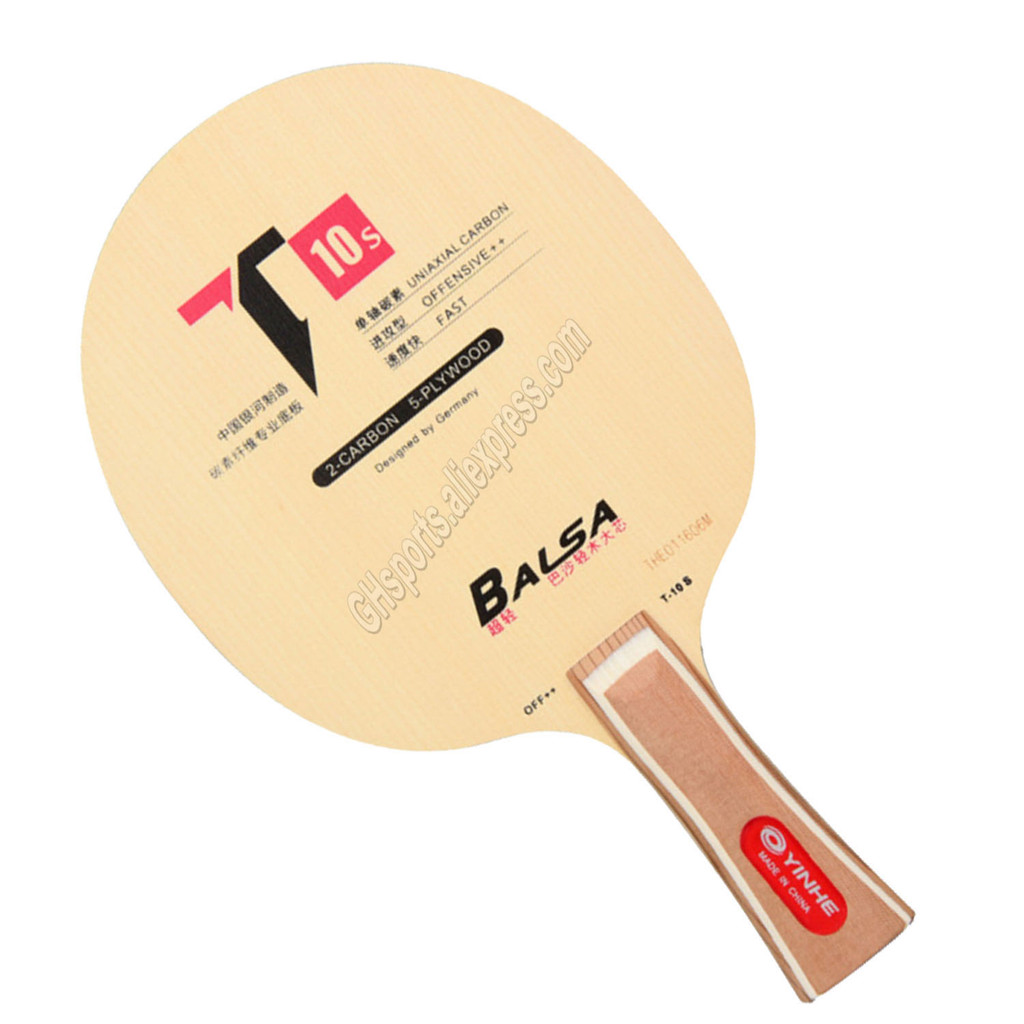 Original Yinhe T-10S T10S Table Tennis Blade Very Light Fast Attack With Loop Table Tennis Rackets