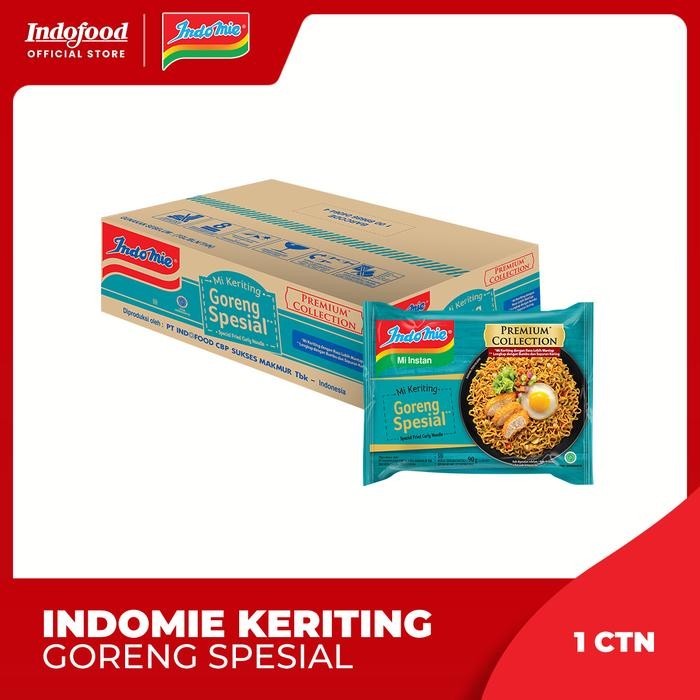 

Ready JT CTN - Indomie Keriting Goreng Spesial 90 Gr