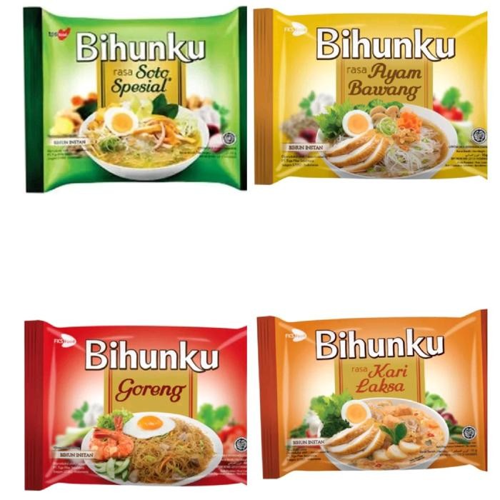 

Ready JT Paket 10 Bungkus bihunku bihun instan goreng dan kuah all varian