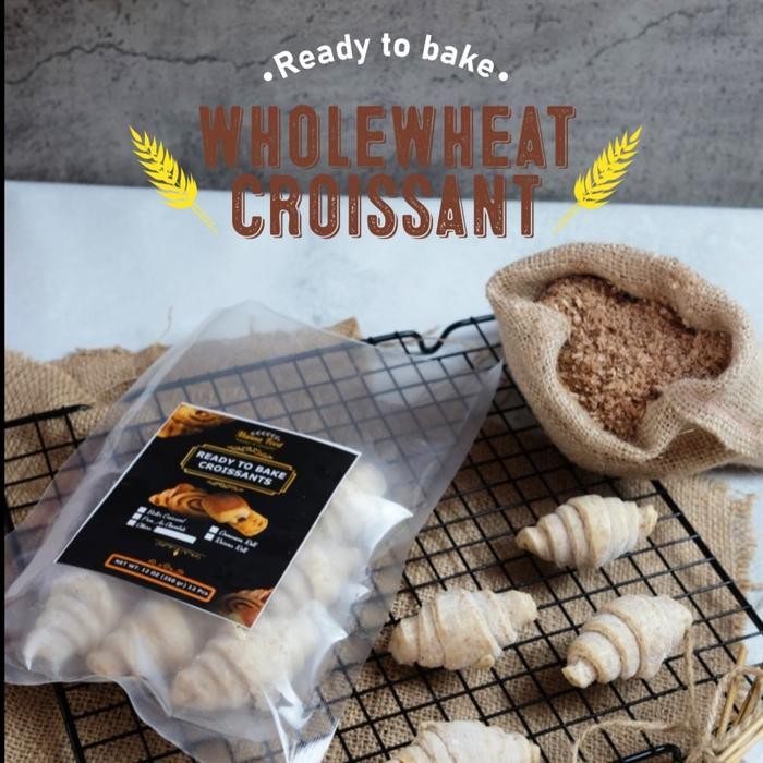 

Frozen Wholewheat Croissant / Croissant Beku gandum isi 12 gosend grab