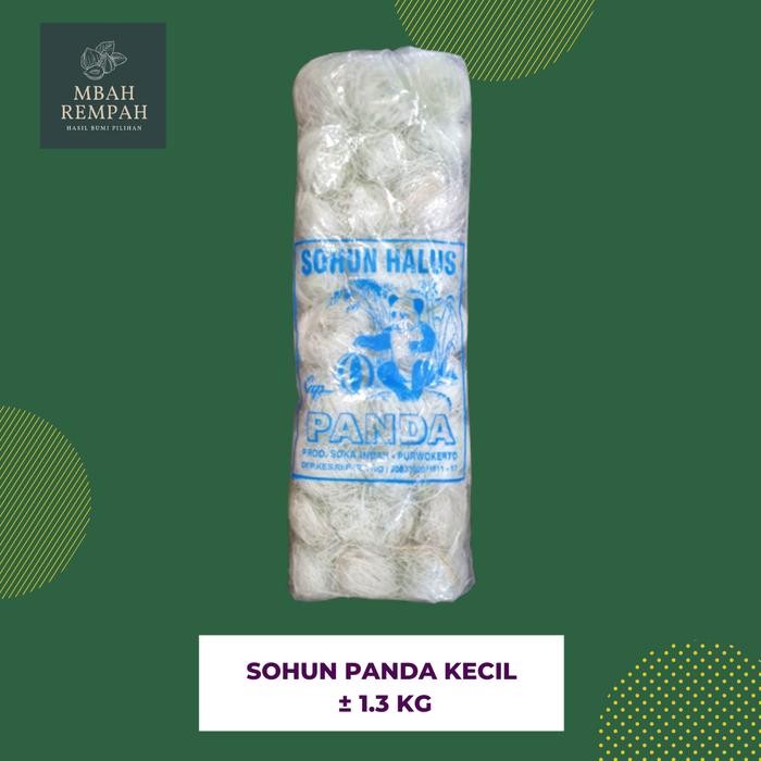 

Ready JT Sohun So un Panda Kecil Halus - berat 1,3 kg