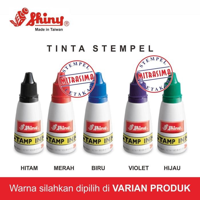 

TINTA STEMPEL BERKUALITAS MERK SHINY