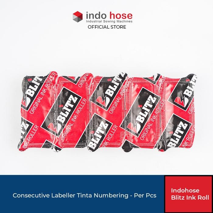 

INDOHOSE BLITZ INK ROLL CONSECUTIVE LABELLER TINTA NUMBERING - PER PCS