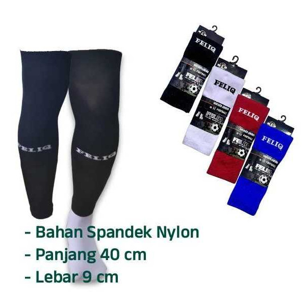 Sambungan Kaos Kaki Bola Panjang / Kaos Kaki Sambung / Leg Sleave Feliq Original JDW