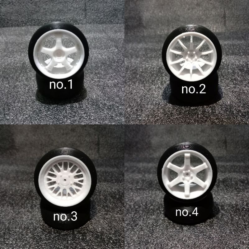 SSN68 velg ban drift mainan RC wpl D12 1/10