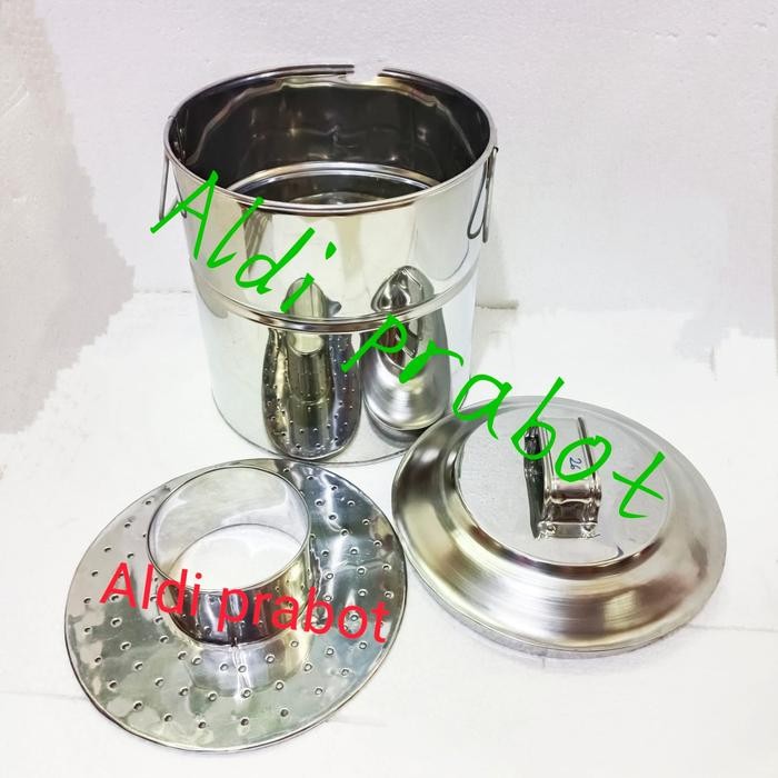 dandang bakso stenlis 24 cm/langseng bakso/panci bakso stenlis