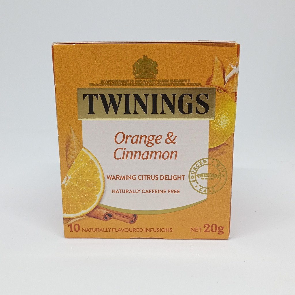 

Teh Twinings Orange & Cinnamon 10 Infusions 20 Gr