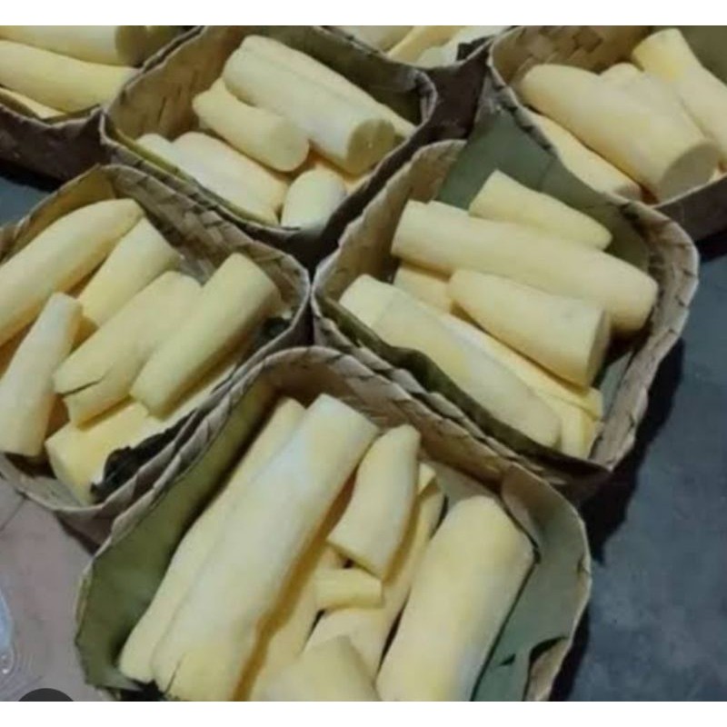 

tape singkong mentega 3 kg kemasan besek manis bikin ketagihan