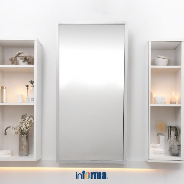 Informa - Informa Rush Kabinet Kamar Mandi Dengan Cermin - Putih