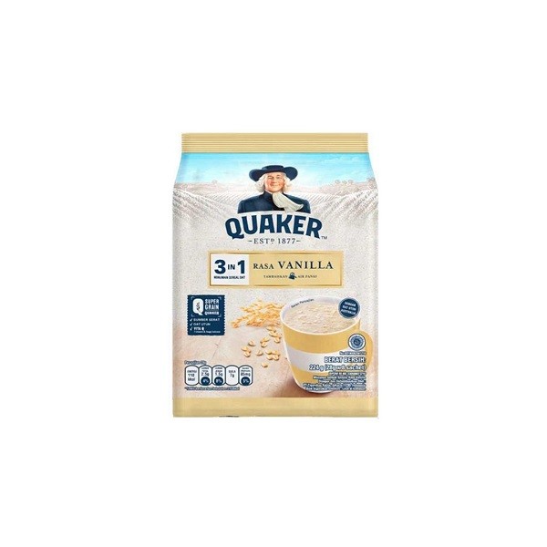 

QUAKER 3IN1 VANILA 8X28GR