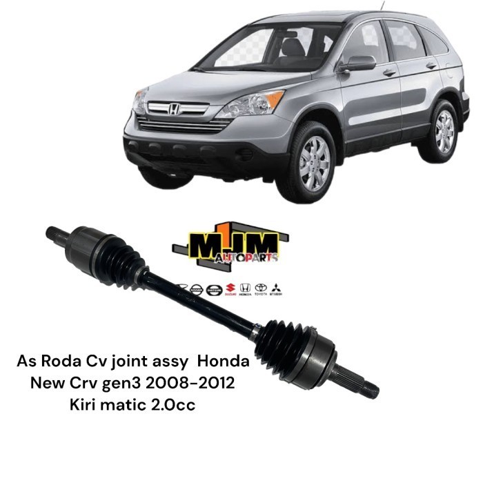 As roda assy cv joint komplit kiri crv gen3 2.0cc 2008-2011 original