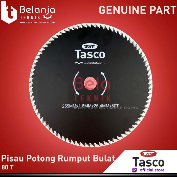 Tasco Pisau Potong Rumput Bulat 80 T Pisau Babat Rumput Bundar Mata 80