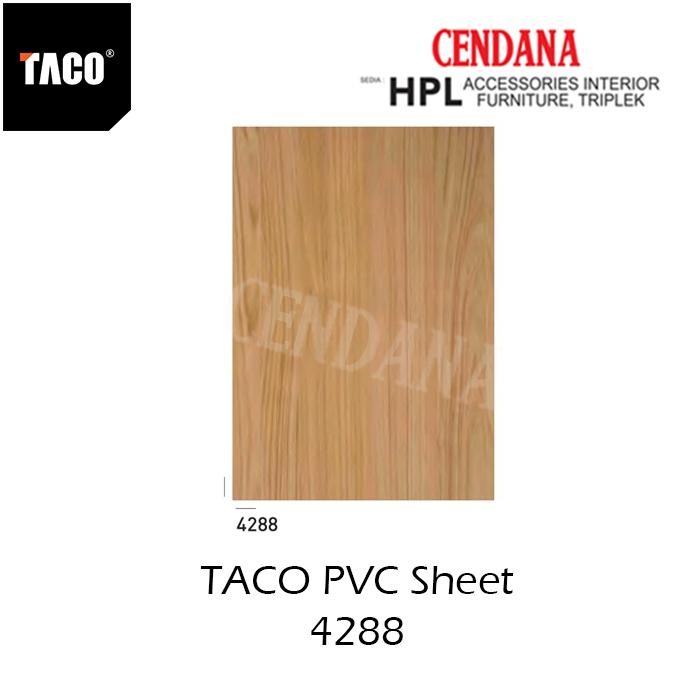 TACO PVC Sheet Urat Kayu 4288
