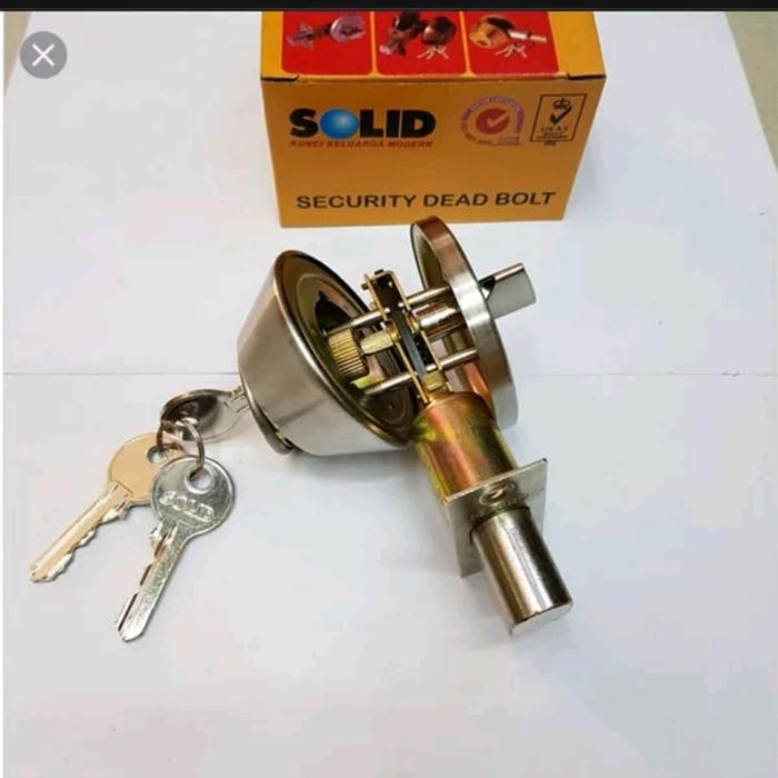 Kunci Pintu Tambahan Security Deadbolt SOLID DB1