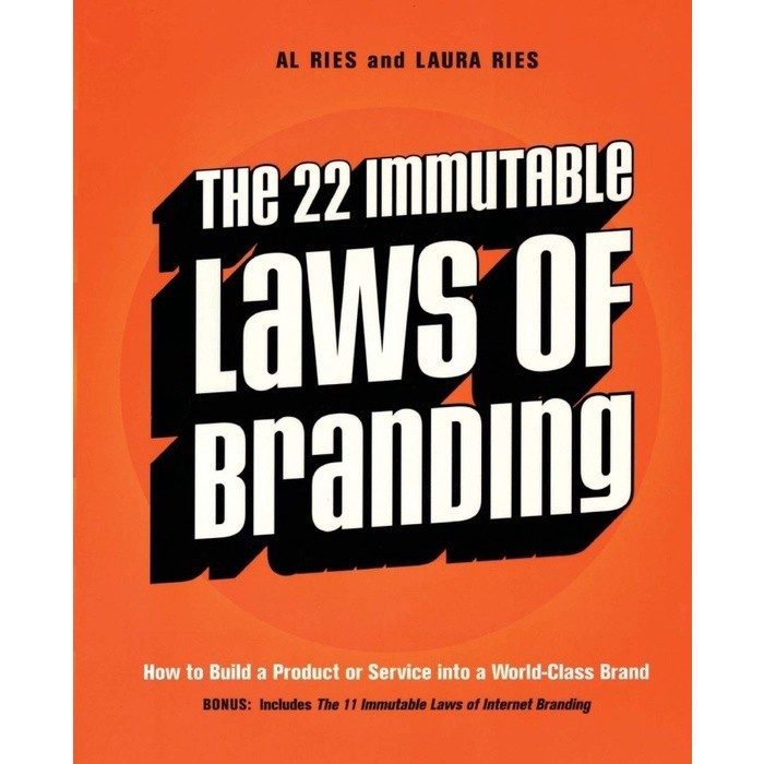 Produk Favorit Versi Eng/Ind |The 22 Immutable Laws of Branding (Tx)