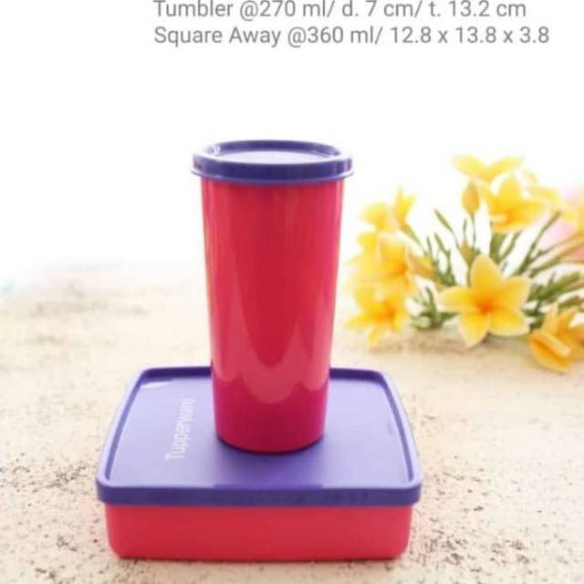 PROMO Tupperware Happy Days Set ECER 1set Happy Day