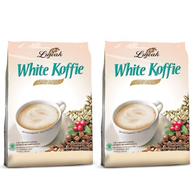 

PROMO Kopi Luwak White Coffee 18 x 20g
