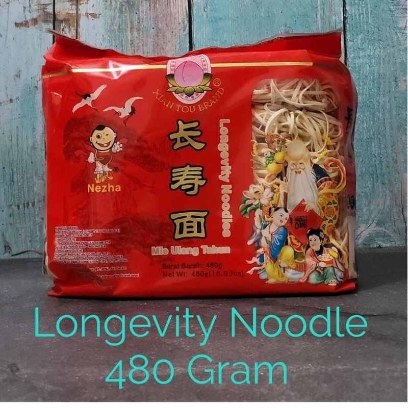 

Terlaris! MIE KERING ULANG TAHUN / LONGEVITY NOODLE 480 GR
