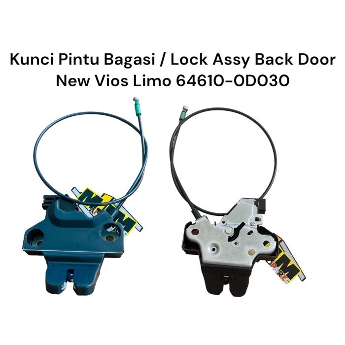 Kunci Pintu Bagasi / Lock Assy Back Door New Vios Limo 64610-0D030