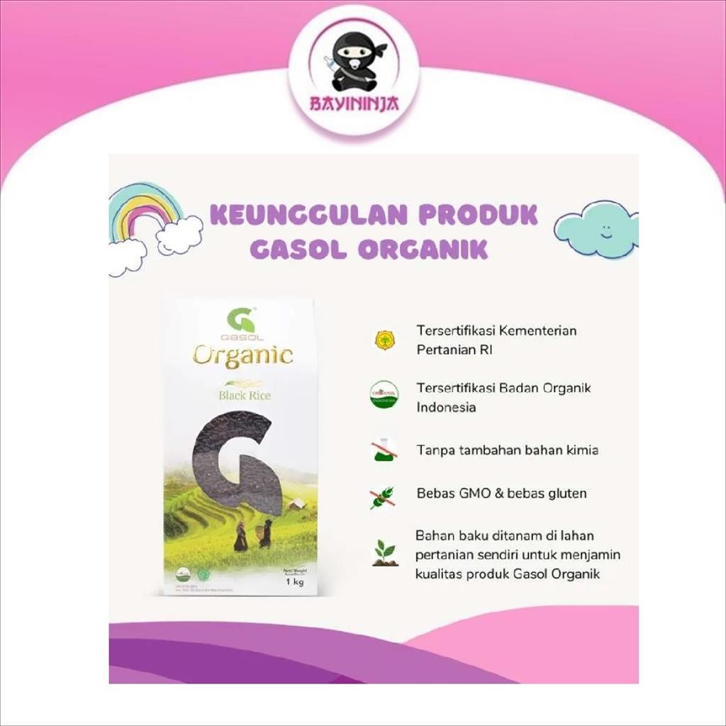 

Terlaris! ol Organic Beras Organik 1 kg