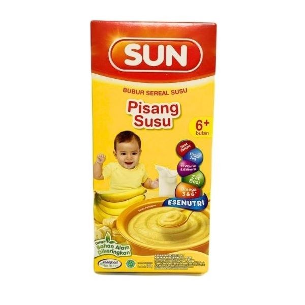 SUN BABY FOOD PISANG BOX 120 GR