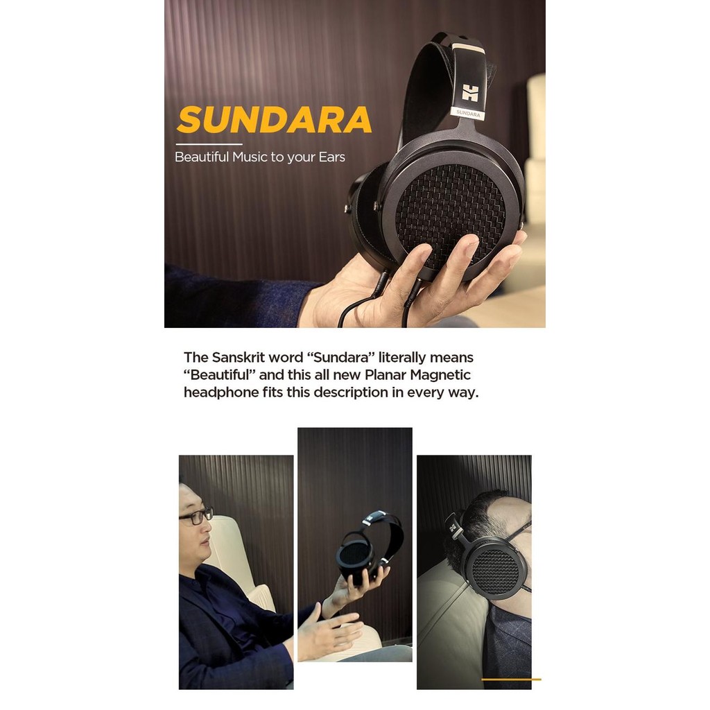 Hifiman Sundara Hi-Fi Open-Back Planar Magnetic Headphones