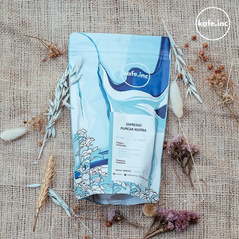 

PROMO Kopi Espresso Puncak Kejora 200 Gram ( Biji / Bubuk ) Kafein Specialty Coffee