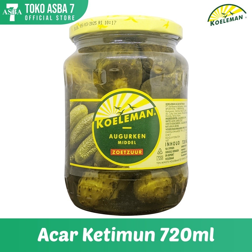 

Lovely Back - KOELEMAN ACAR KETIMUN 720ML