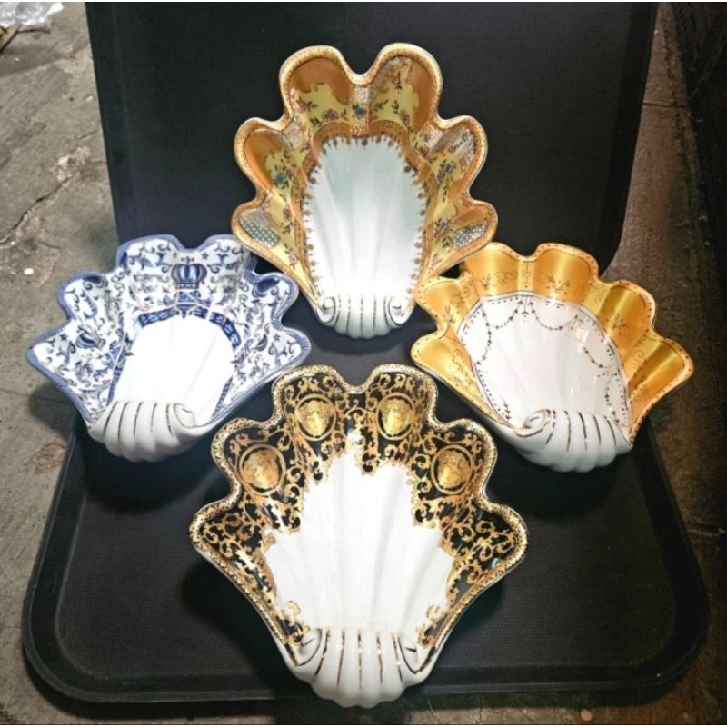 Piring Kerang VICENZA Shell e Hh Quality Piring Pesta