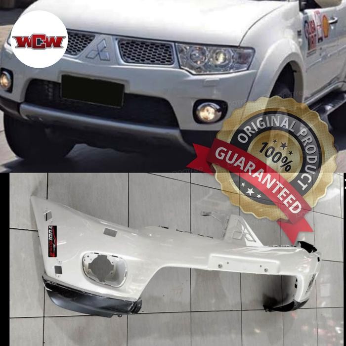 bumper bemper depan pajero   exceed dakar  2010 2011 2012 original
