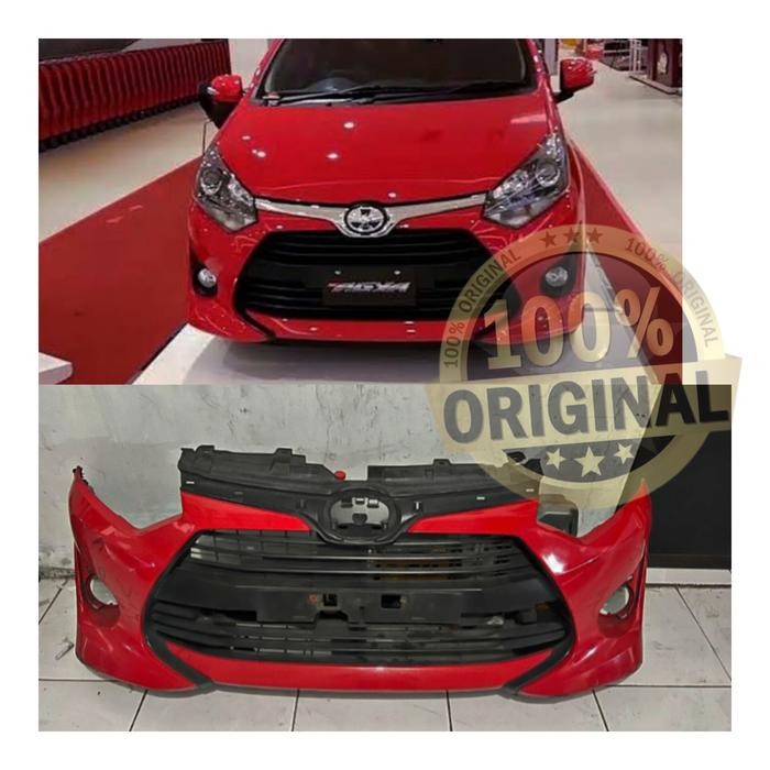 bumper bemper depan Agya + ram bumper 2017 2018 2019 2020 original