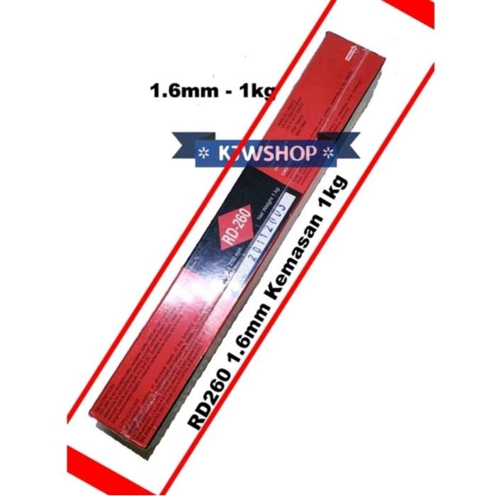 Kawat Las Besi 1.6Mm Dos 1Kg Kawat Las Besi 1,6Mm Kawat Las Besi Rd260 1.6Mm Nikko Steel Rd260 1.6