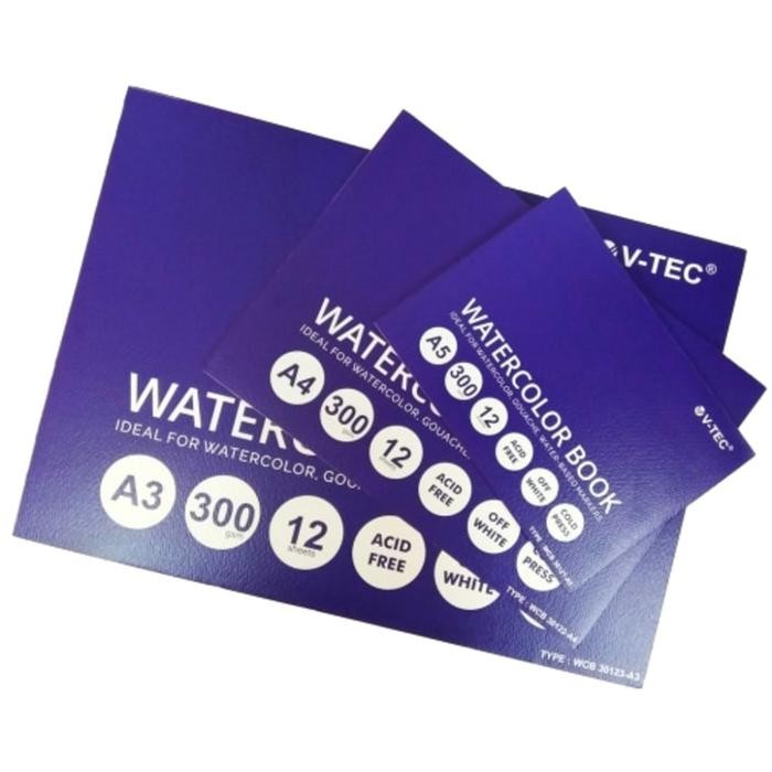 

V-Tec Watercolor Book A3