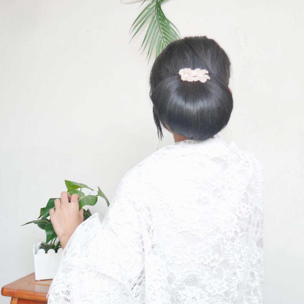 Sanggul Rambut SV BUNGA SEOUL/ Jepitan Rambut/ Sanggul Modern/ Cepol Rambut/ Praktis Aksesoris
