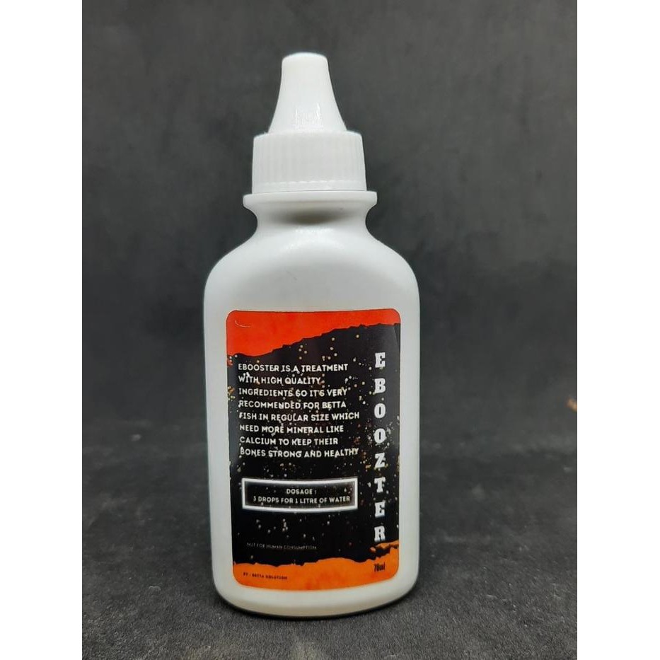 EBOOZTER OBAT & VITAMIN KALSIUM TULANGAN & STAMINA IKAN CUPANG KONTES