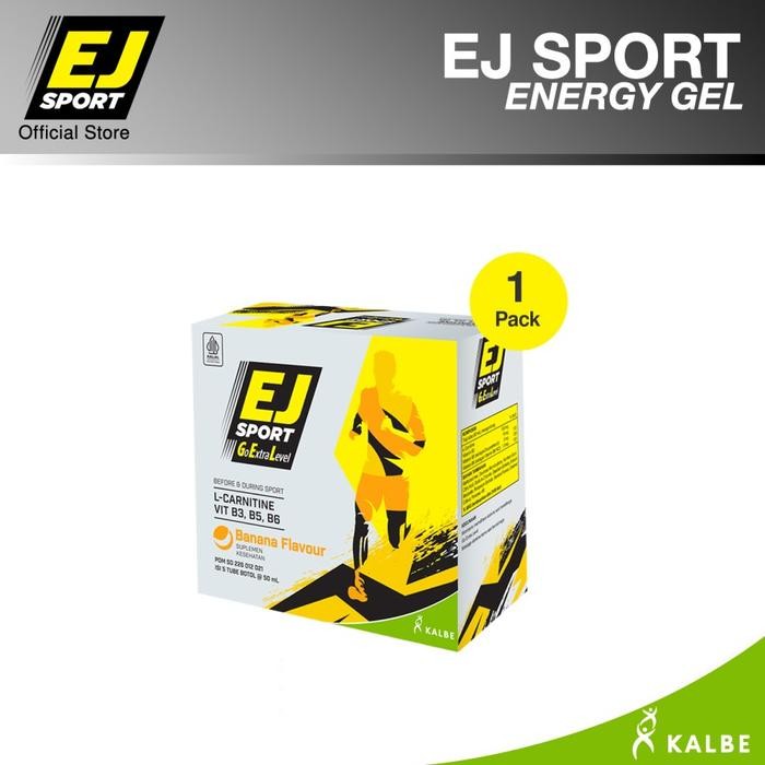 

Tjia Wu - Ej Sport Banana - Energy Gel - Isi 3 Pack