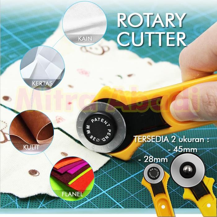 

Rotary Cutter / Pisau Putar Pemotong Kain