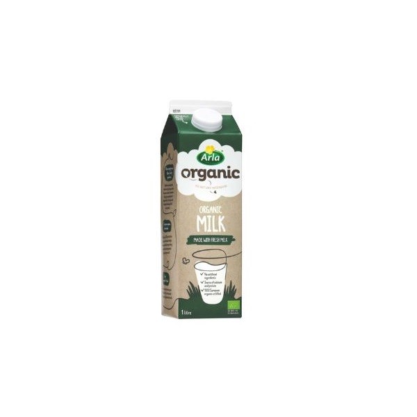 

ARLA FULL CREAM MILK UHT ORGANIC 1L