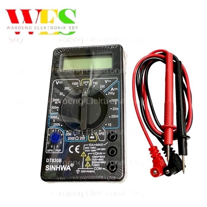 AVOMETER DIGITAL 830B MULTITESTER DIGITAL 830B SINHWA