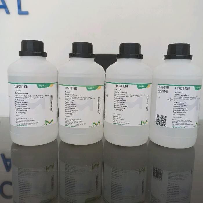 Buffer Standar Solution Merck ph 4 , ph 7 , ph 9 , ph 10