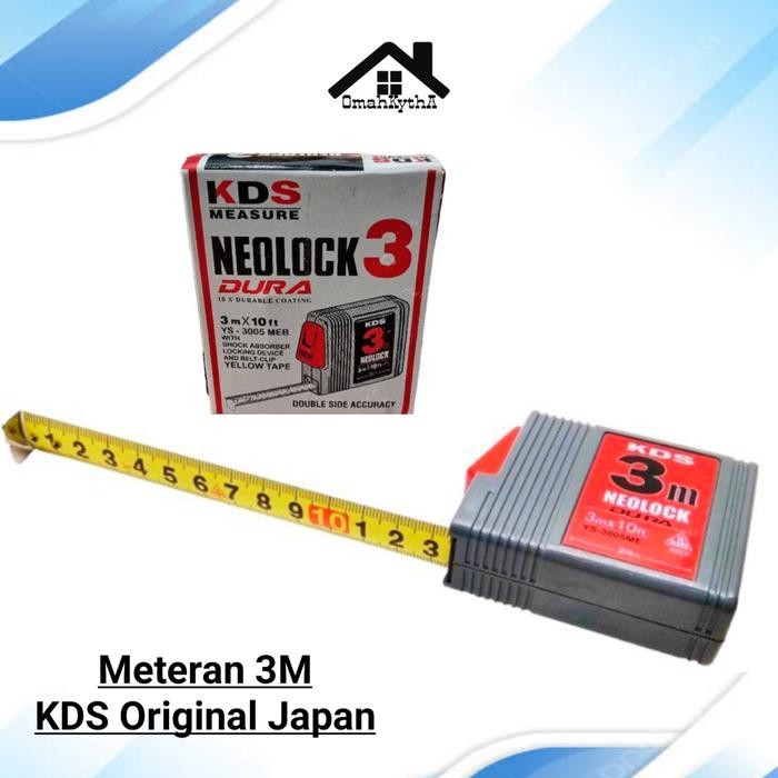 meteran kds 3 meter neolock