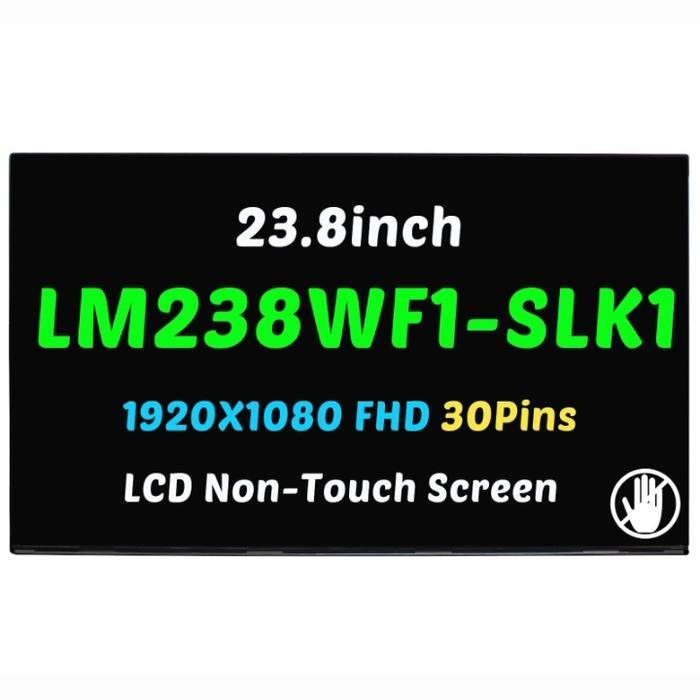 LED LCD PC ALL IN ONE DELL OPTIPLEX 7450 TYPE:W11C002 MV238FHM-N10 BERKUALITAS