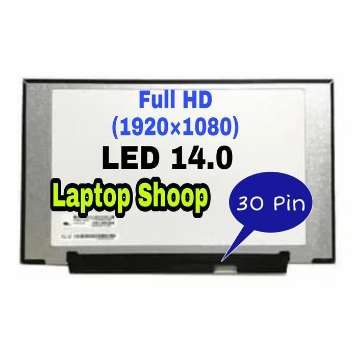 LED LCD LAPTOP S430U NV140FHM-N49 14.0 SLIM 30 PIN FHD NO BRACKET TERLARIS