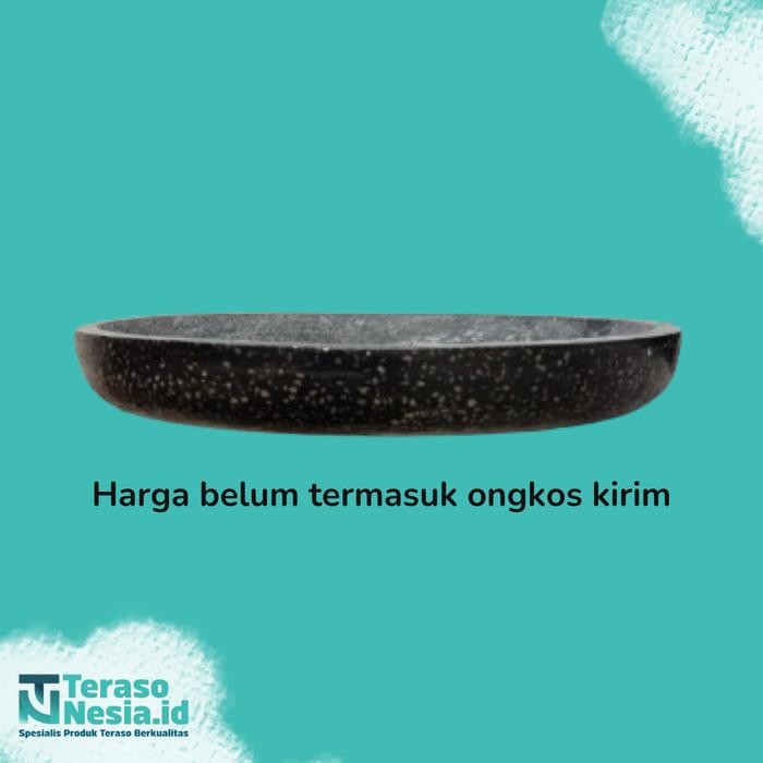 Invoice tatakan pot teraso bulat tatakan pot terazzo tipe melon tatakan teraso Kode 364