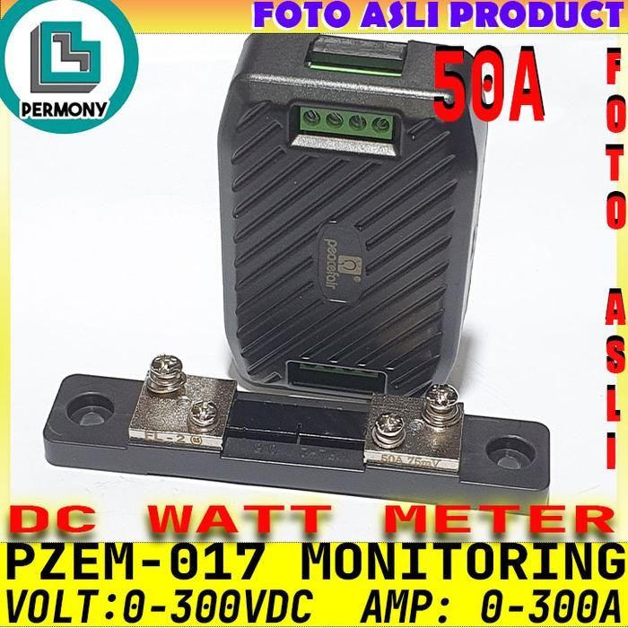 PZEM-017 DC WATT METER SENSOR CURRENT VOLTAGE PZEM017 ARUS TEGANGAN MONITORING